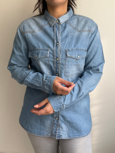 شومیز جین برند zara