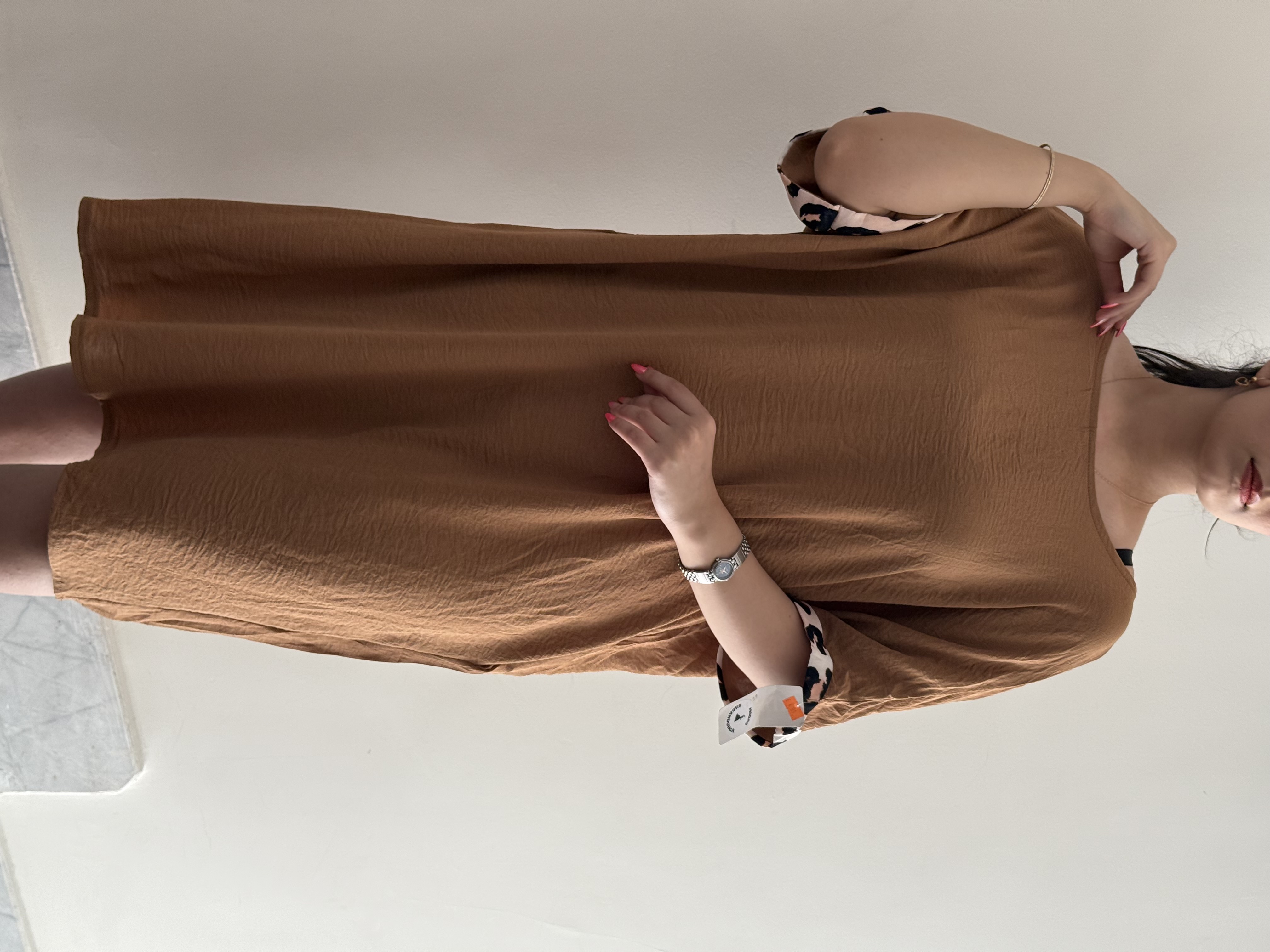 پیراهن ابروبادی نرم و مجلسی